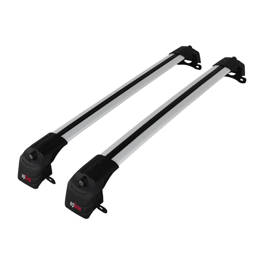 Compatible con Honda CR-V 5 2017-2022 ACE-2 Barras de Techo Auto Portaequipajes Barras Transversales Gris Aluminio 2 Barras