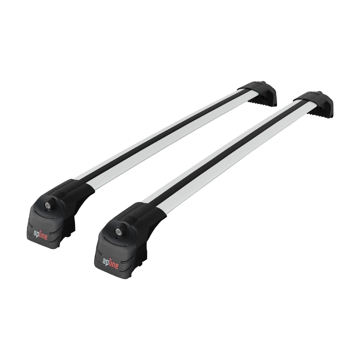 Compatible with Q7 (4M) 2016-2025 ACE-2 Car Roof Rack Cross Bar Grey Aluminium 2 Bars