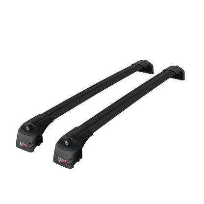 Compatible con Q7 (4M) 2016-2025 ACE-2 Barras de Techo Auto Portaequipajes Barras Transversales Negro Aluminio 2 Barras