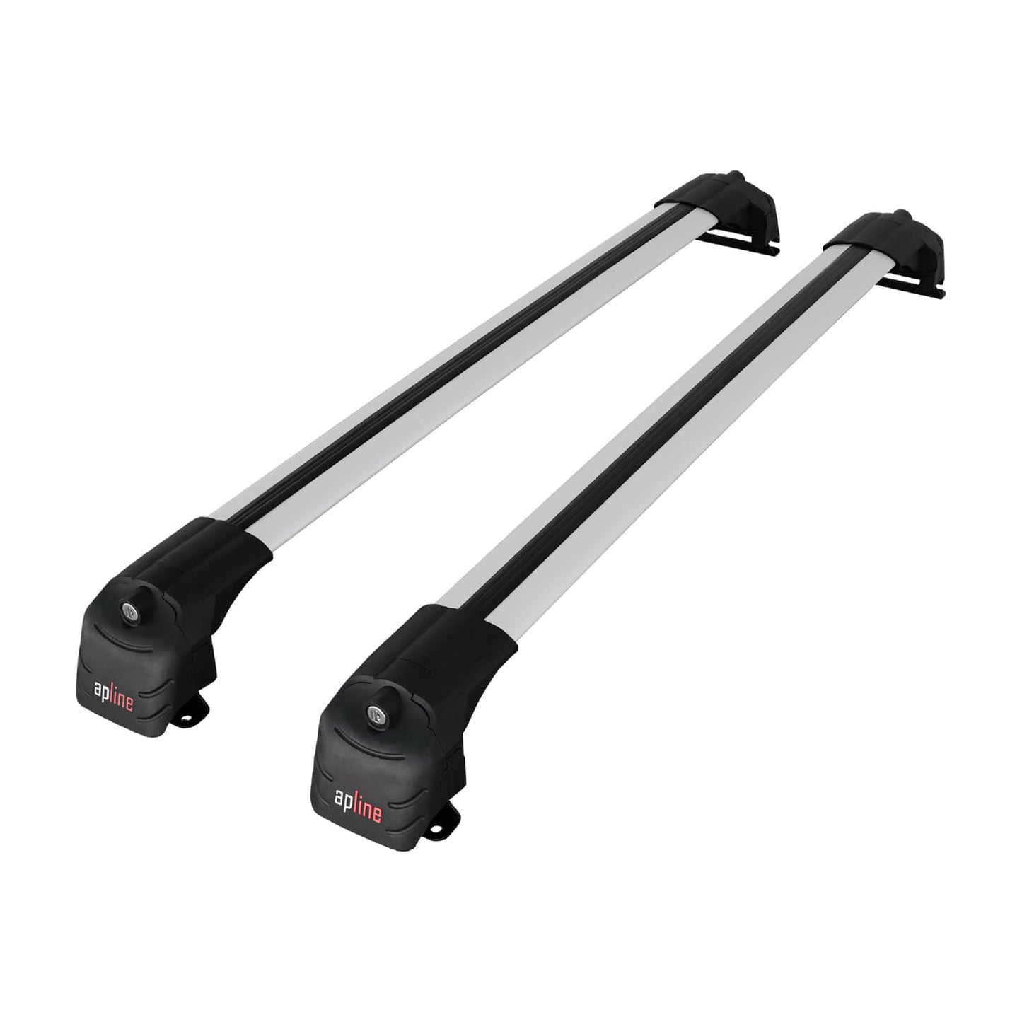 Compatible con Honda CR-V 2 2002-2006 ACE-2 Barras de Techo Auto Portaequipajes Barras Transversales Gris Aluminio 2 Barras