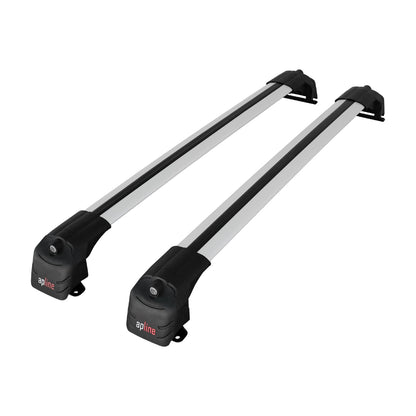 Compatible con Honda CR-V 2 2002-2006 ACE-2 Barras de Techo Auto Portaequipajes Barras Transversales Gris Aluminio 2 Barras