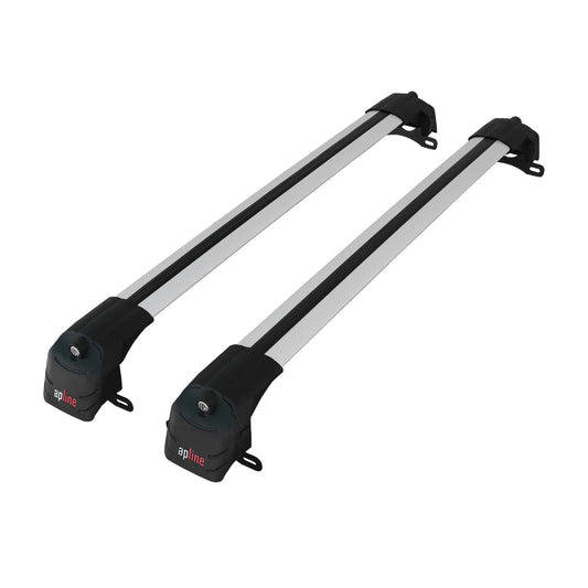 Compatible con Chevrolet Tahoe 4 2015-2020 ACE-2 Barras de Techo Auto Portaequipajes Barras Transversales Gris Aluminio 2 Barras