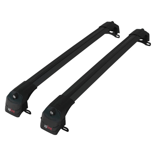 Compatible con Cadillac Escalade 2015-2020 ACE-2 Barras de Techo Auto Portaequipajes Barras Transversales Negro Aluminio 2 Barras