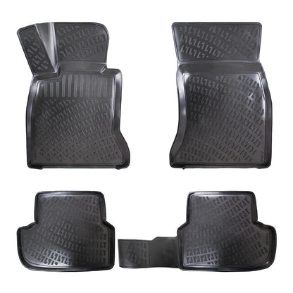 Kompatibel mit BMW 5er (G30) 2017-2023 4D Schwarze Automatten