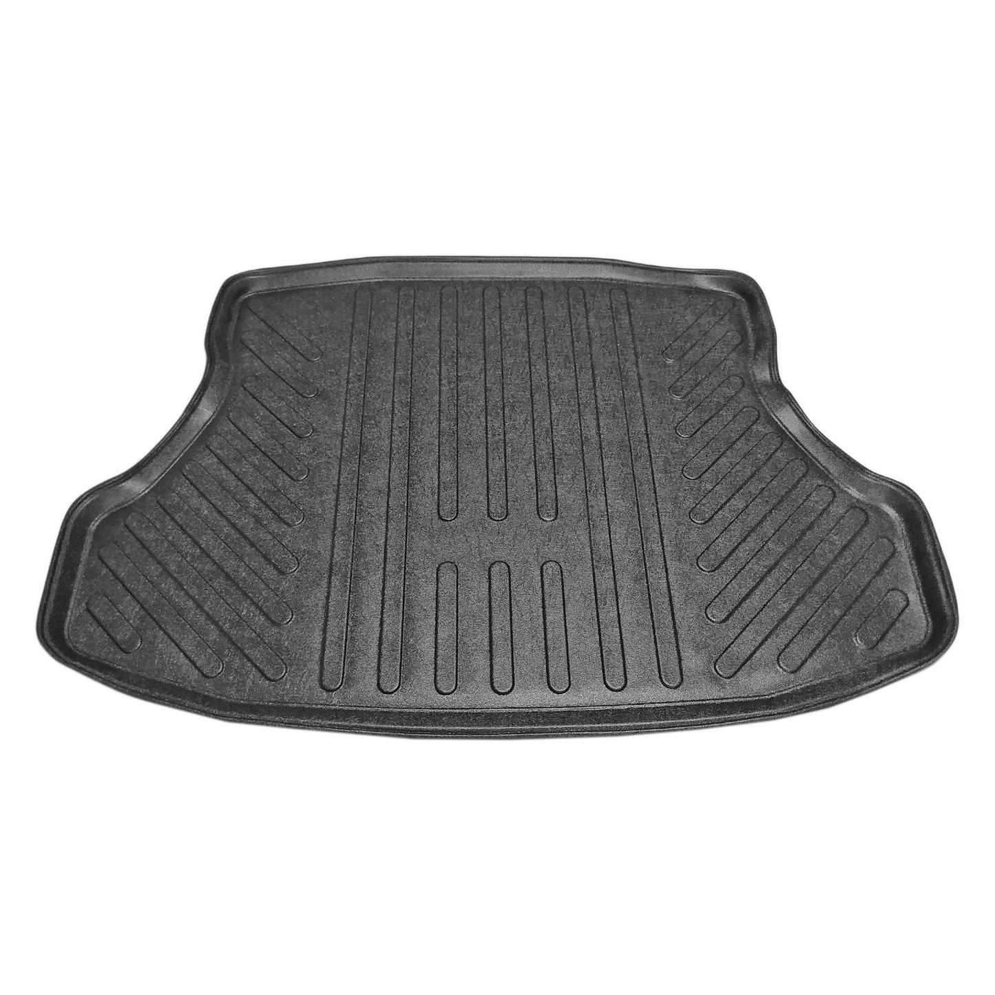 Compatible con Honda Civic 9 (FB) Berlina 2012-2015 Flexible Tronco Alfombra De Carga Piso de Carga Bandeja Maletero Trasero Negro