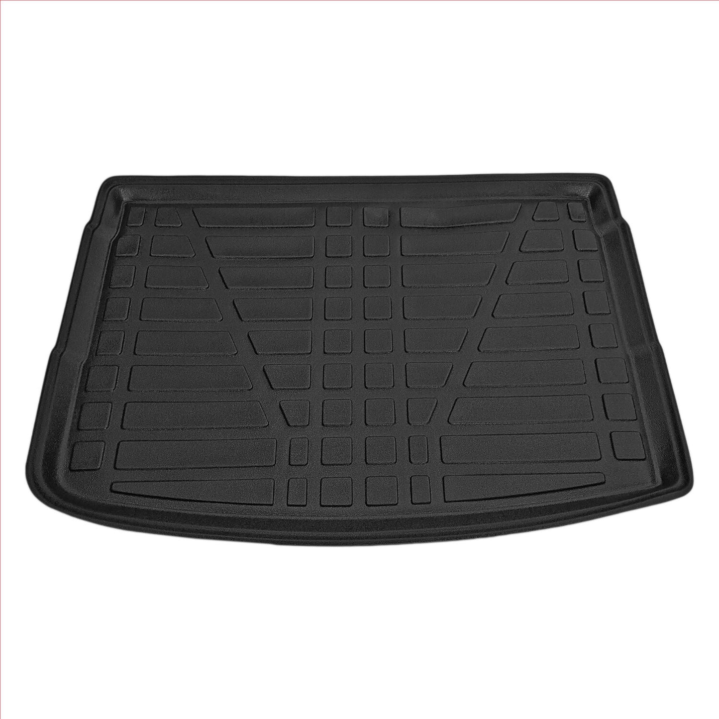 Compatible avec Hyundai i30 3 (PD) 2017-2025 Flexible Tapis de Coffre Plancher de Chargement Supérieur Noir