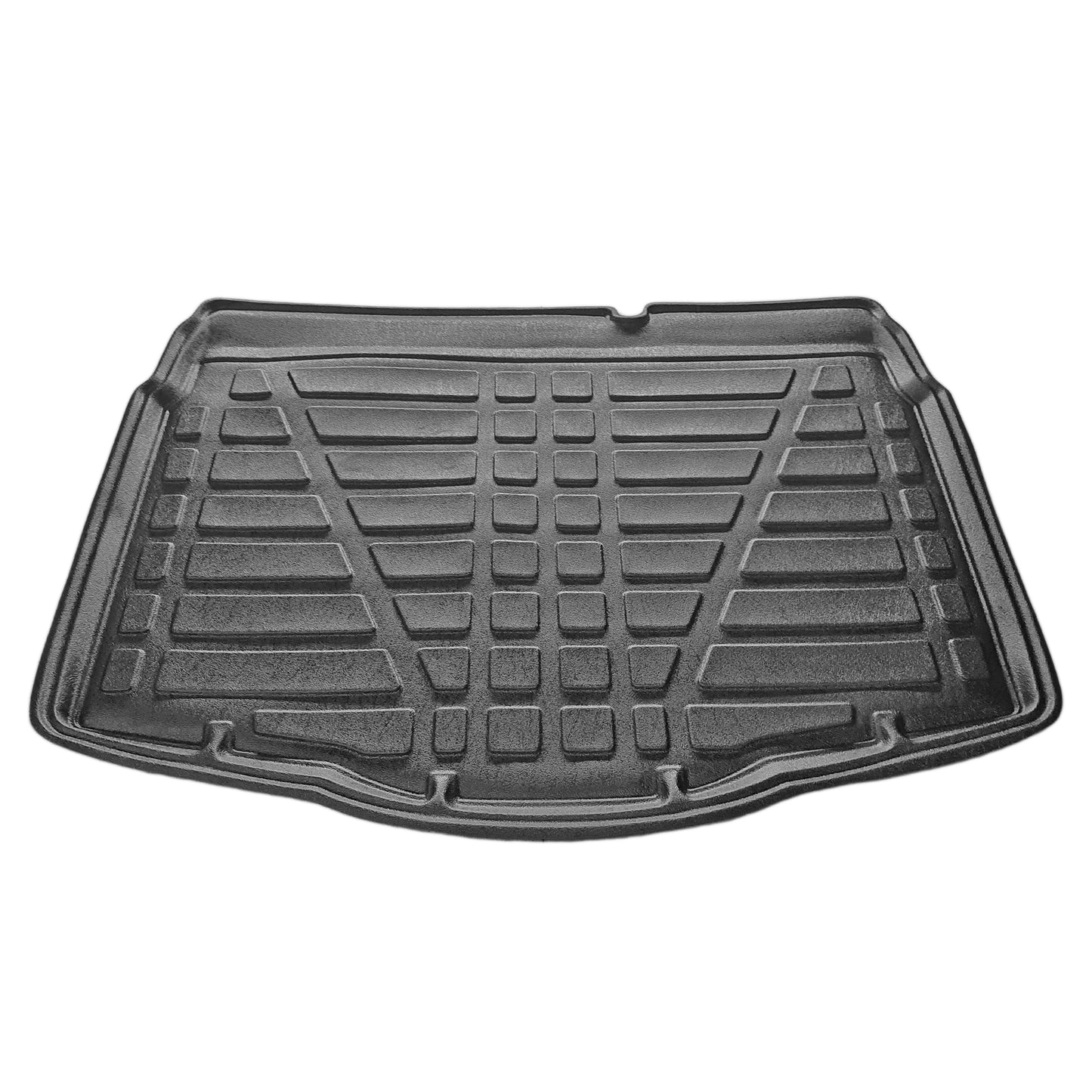 Compatible with Mazda CX-3 (DK) 2016-2021 Flexible Trunk Mats Cargo Liner Black