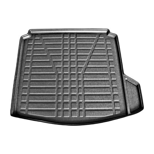 Compatible avec Renault Megane 4 (BFB) Berline V2 2016-2024 Flexible Tapis de Coffre Plancher de Chargement Noir