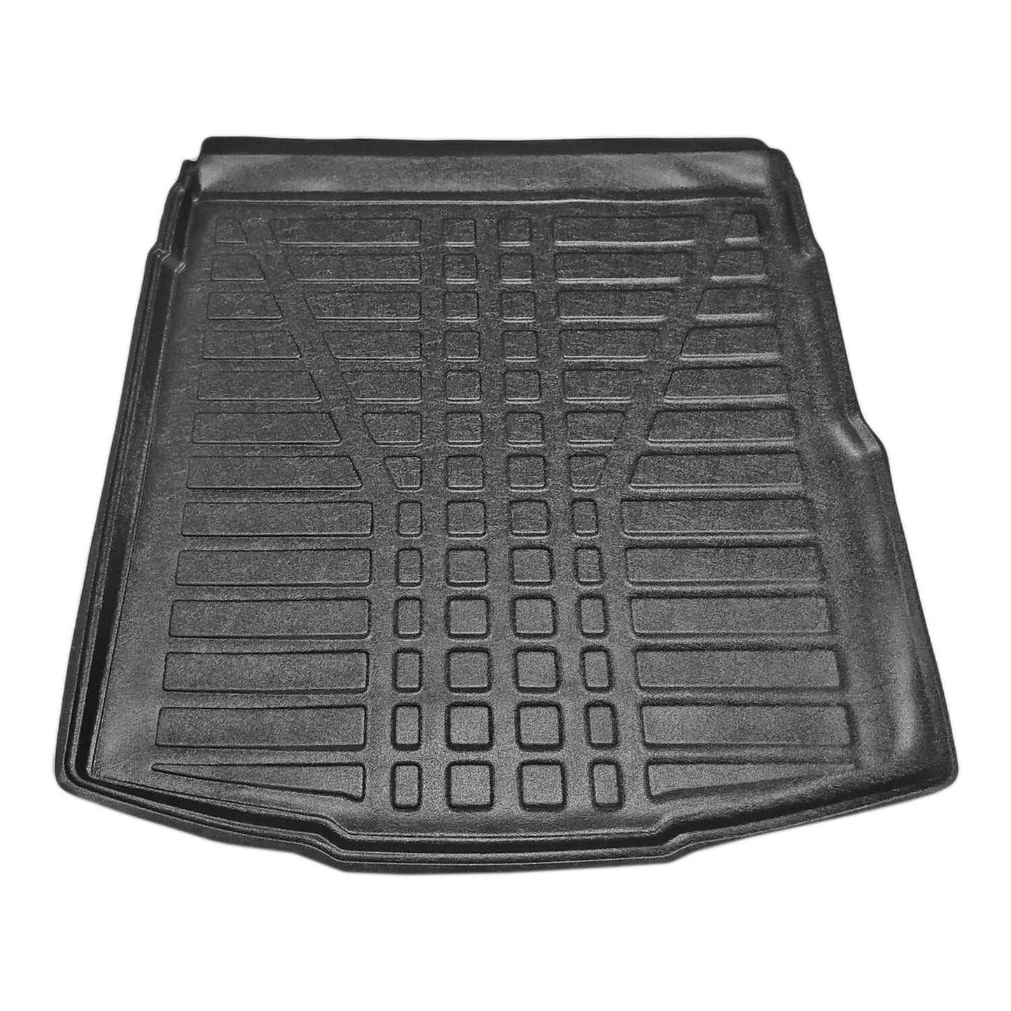 Compatible con Volkswagen Passat B8 (3G) 2015-2022 Flexible Tronco Alfombra De Carga Piso de Carga Bandeja Maletero Trasero Negro