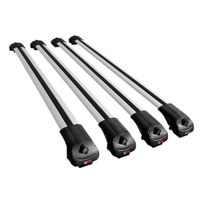 Compatible with Citroen Berlingo (M59) 2003-2008 ACE-1 Car Roof Rack Cross Bar Grey Aluminium 4 Bars