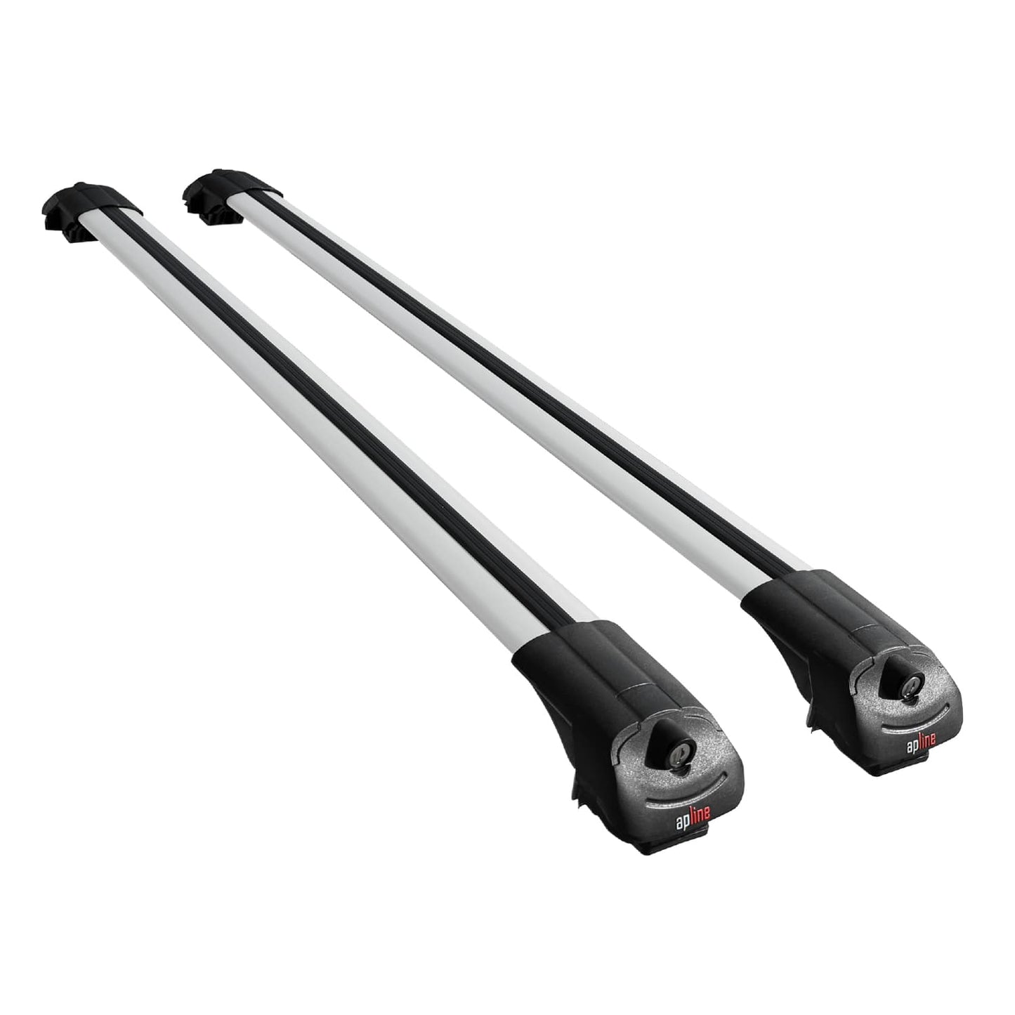 Compatible con Subaru Outback 2010-2014 ACE-1 Barras de Techo Auto Portaequipajes Barras Transversales Gris Aluminio 2 Barras