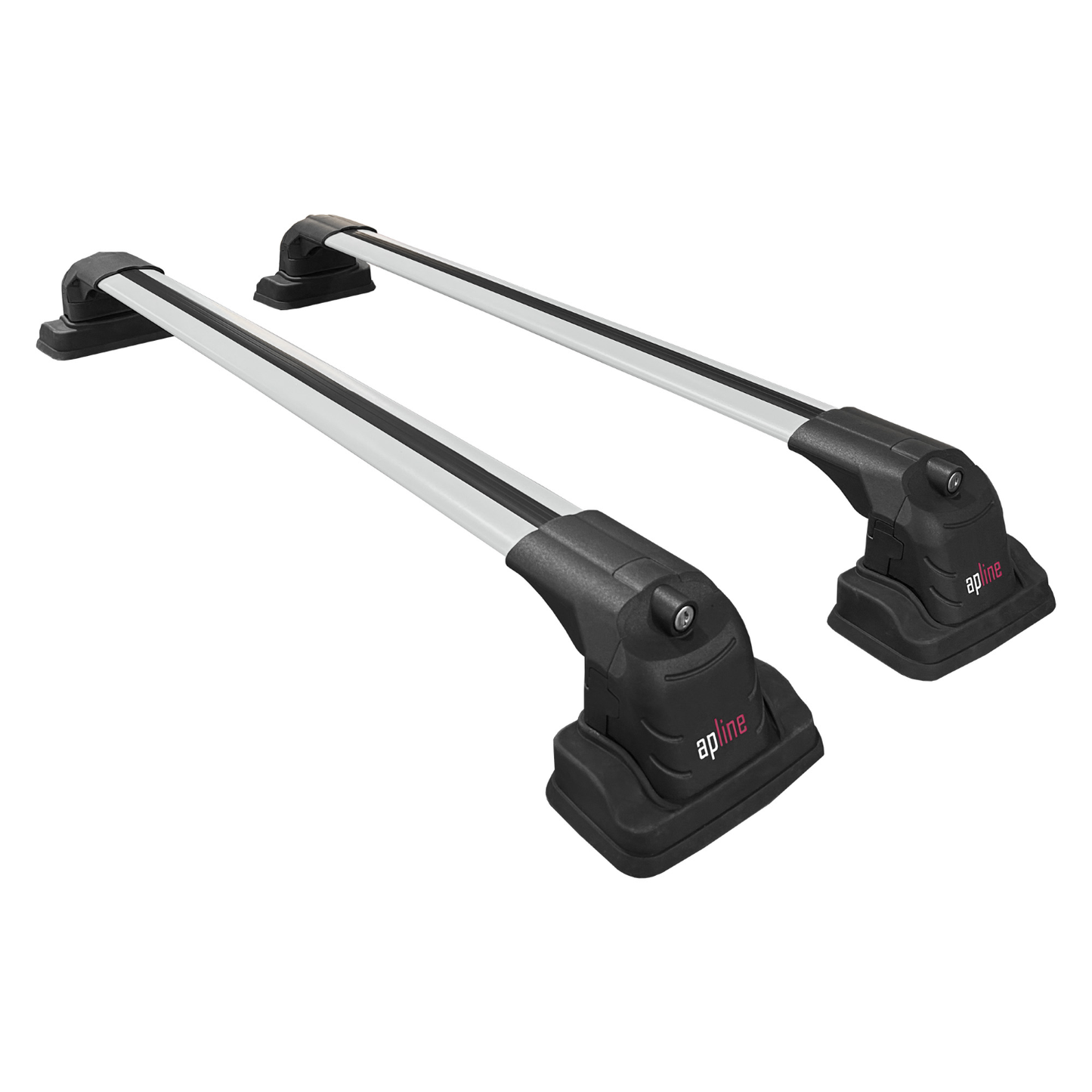 Compatible con Ford Connect 2002-2012 ACE-3 Barras de Techo Auto Portaequipajes Barras Transversales Gris Aluminio 2 Barras