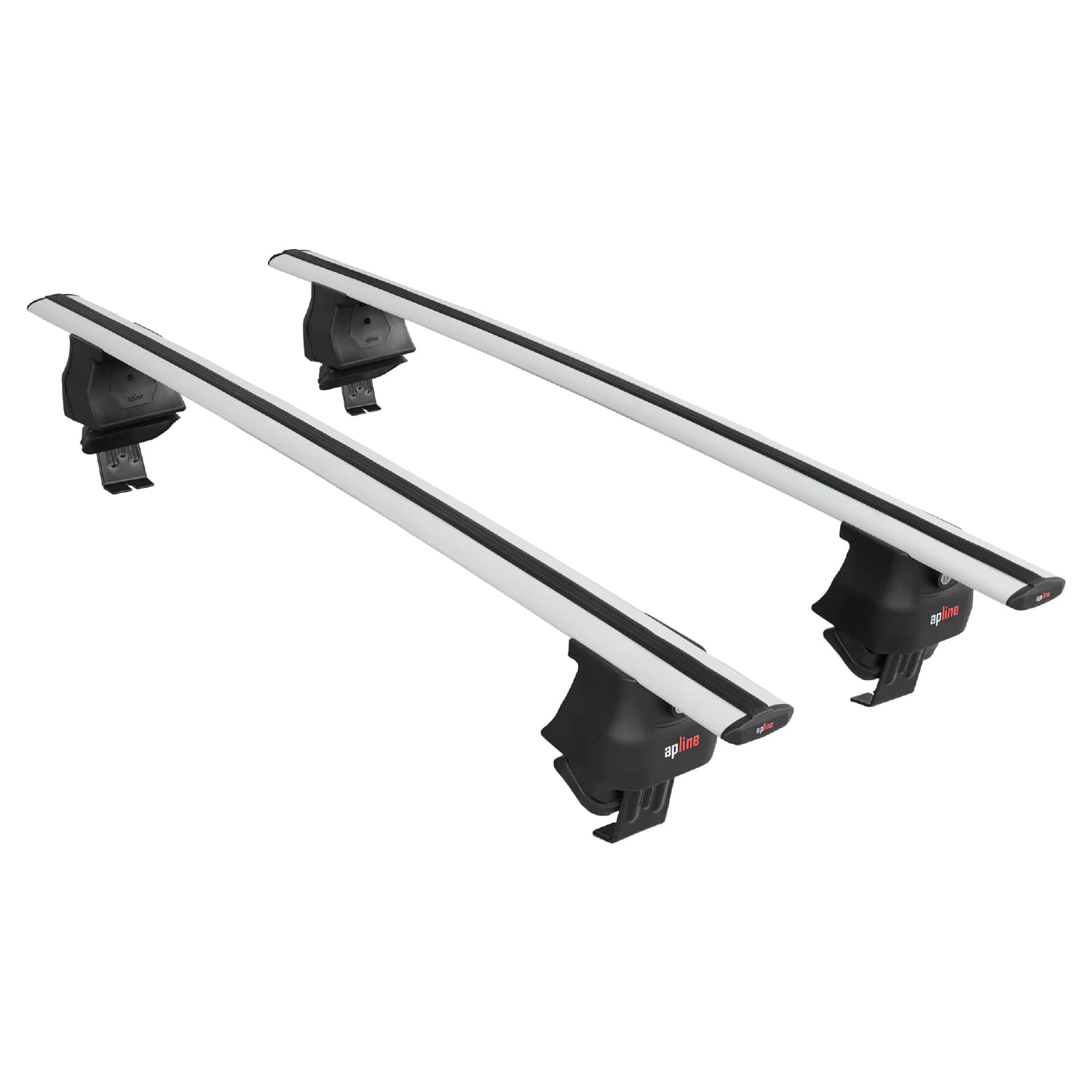 Compatible avec Jaguar F-Pace (X761) 2016-2025 ACE-4 Barres de Toit Railing Porte-Bagages de Voiture Gris Aluminium 2 Barres