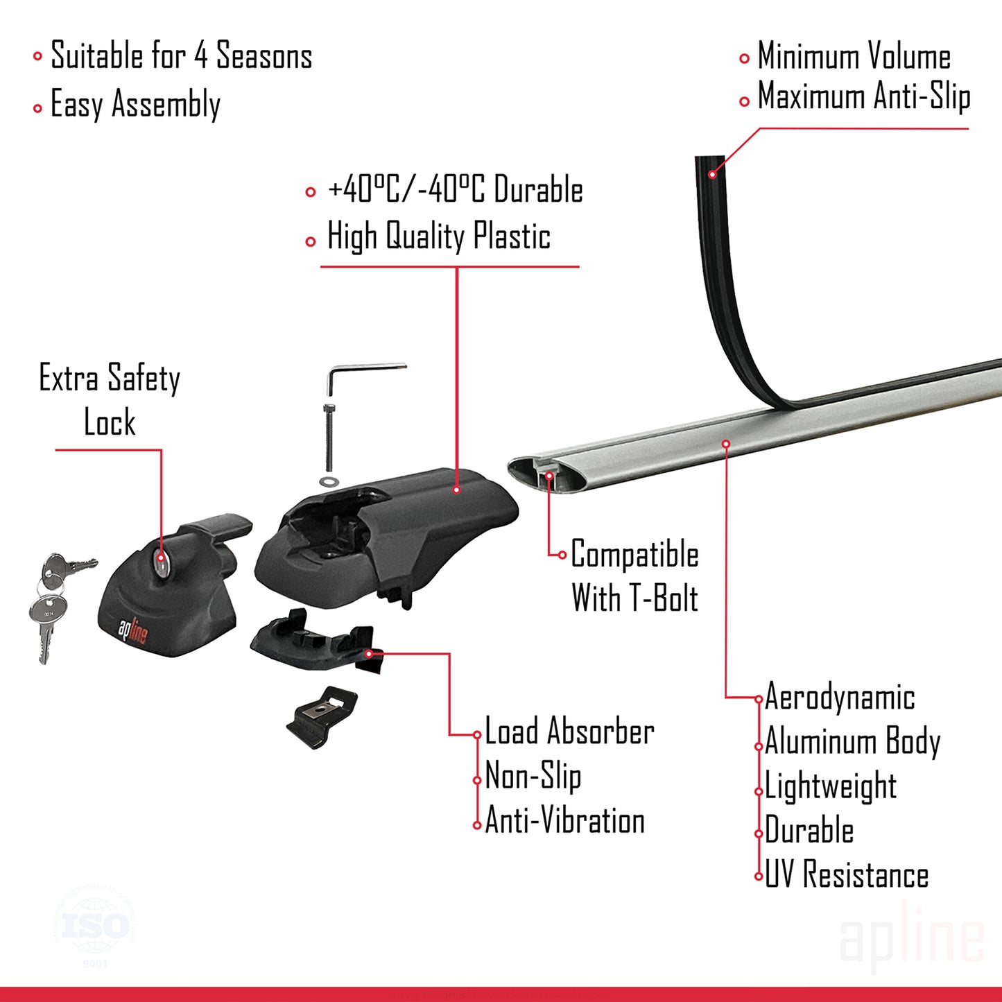 Compatible avec Citroen C4 Grand Picasso 2013-2018 ACE-1 Barres de Toit Railing Porte-Bagages de Voiture Gris Aluminium 2 Barres