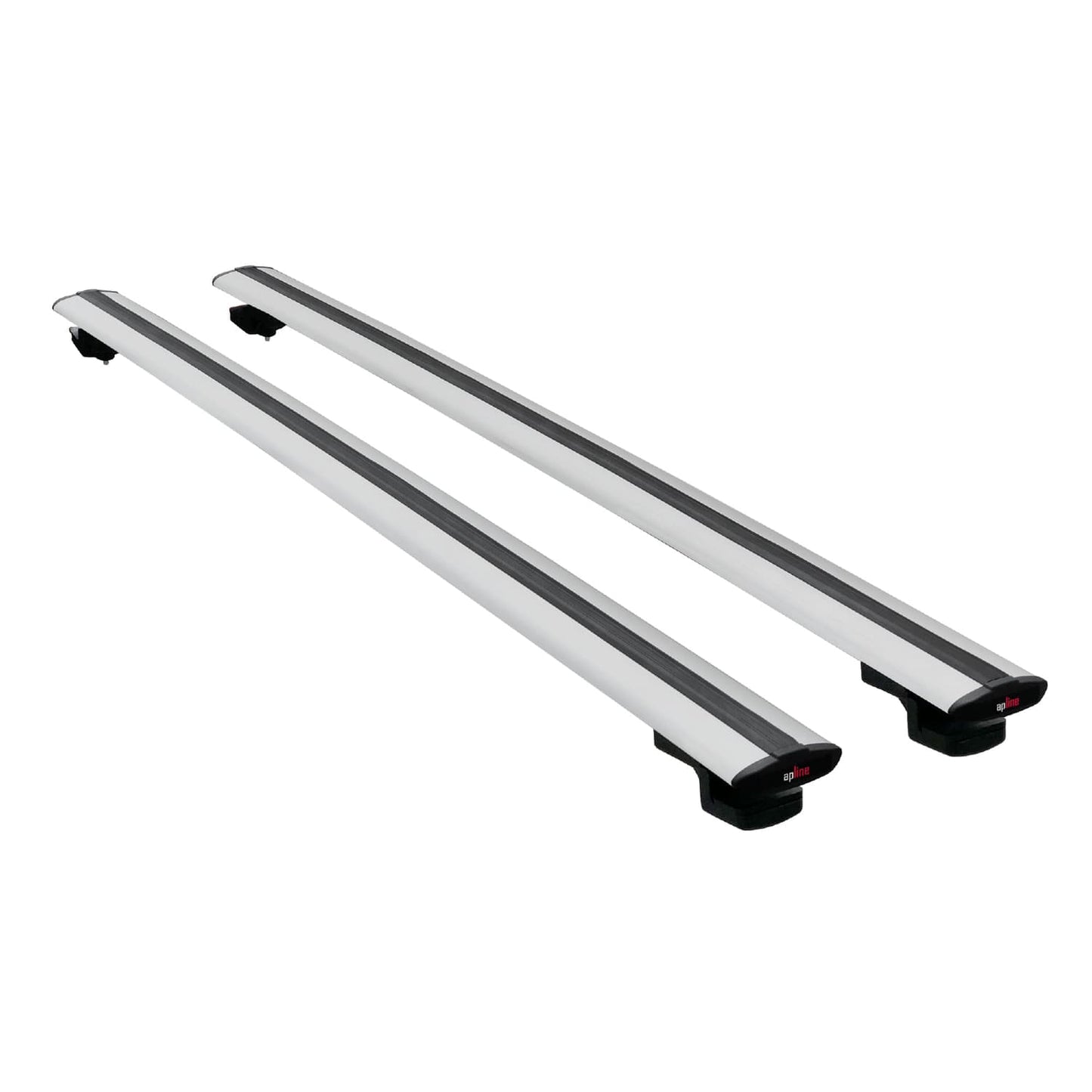 Compatible avec Mercedes Classe X (470) 2018-2020 BASIC Model Barres de Toit Railing Porte-Bagages de Voiture Gris Aluminium 2 Barres