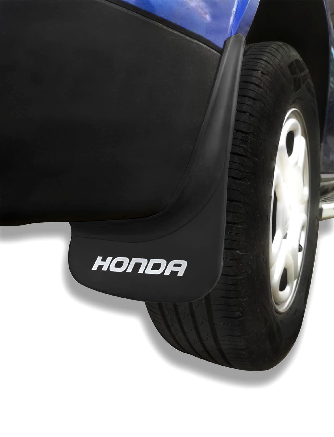 Compatible avec Honda Jeu de Bavettes Garde-boue Avant et Arrière de Voiture 4 Pcs Noir