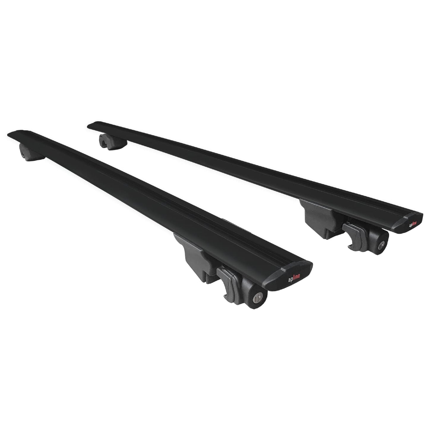 Compatible avec Mercedes Citan (W415) 2012-2021 HOOK Model Barres de Toit Railing Porte-Bagages de Voiture Noir Aluminium 2 Barres