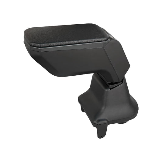 Mittelarmlehne für Renault Clio (4) 2013–2023, Ablagefach in der Mittelkonsole, schwarzes Kunstleder